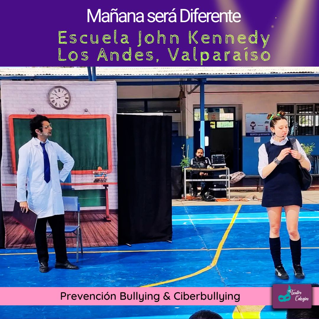Un Mensaje Contra el Bullying: La Obra de Teatro que Impactó a la Escuela John Kennedy en Los Andes, Valparaíso