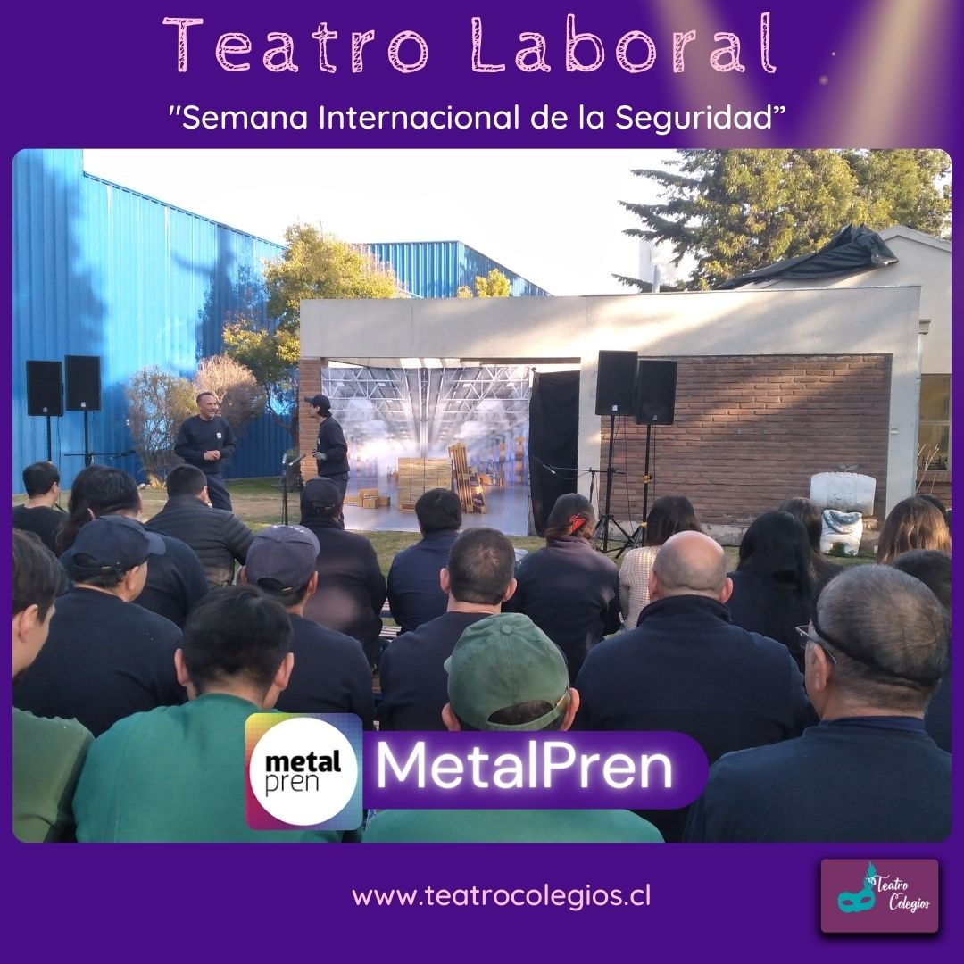 obra de seguridad laboral y prevención de riesgos a Metalpren Chile