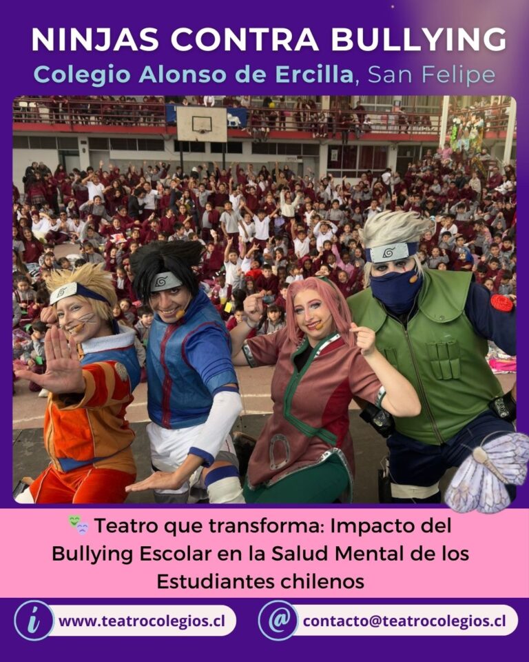 Prevención de bullying, teatro educativo, teatro colegios