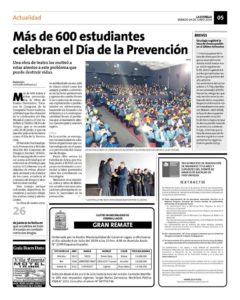 Tocaron la campana obra en prevención de drogas con SENDA