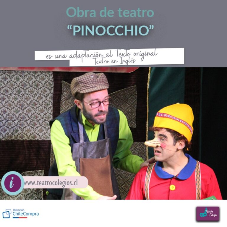 Una experiencia teatral educativa en inglés con 'Pinocho' como protagonista