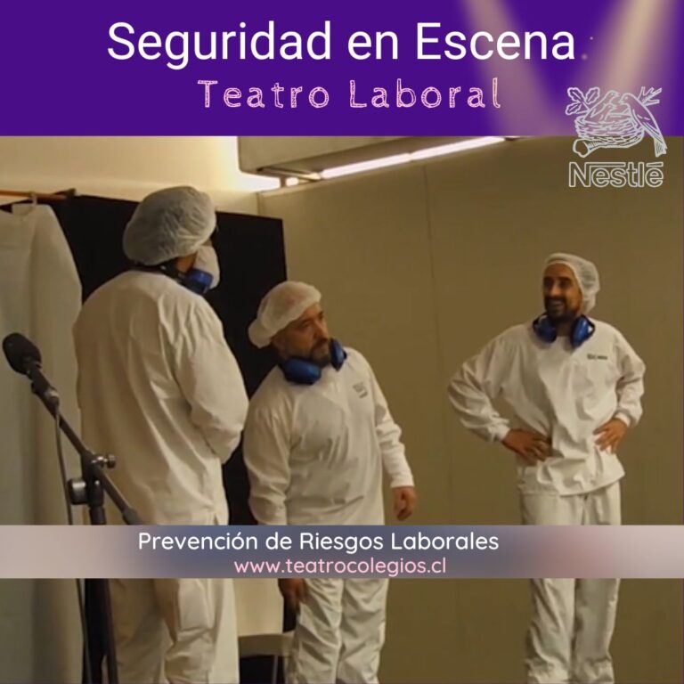 "Prevención en Escena: Teatro para un Trabajo Seguro" "Actuando por la Seguridad: Tu Salud, Nuestro Compromiso" "Teatro de Prevención: Conciencia en Cada Acto" "Seguridad en Acción: Prevención a Través del Teatro" "Escenarios Seguros: Dramatizando la Prevención Laboral" "Teatro y Prevención: Un Dueto para tu Bienestar" "Actuamos por tu Seguridad: Prevención con Impacto" "Más que Teatro: Prevención y Seguridad Laboral en Escena" "Conciencia en el Escenario: Prevención Laboral con Teatro" "Seguridad en Primer Plano: Teatro para un Trabajo Sin Riesgos